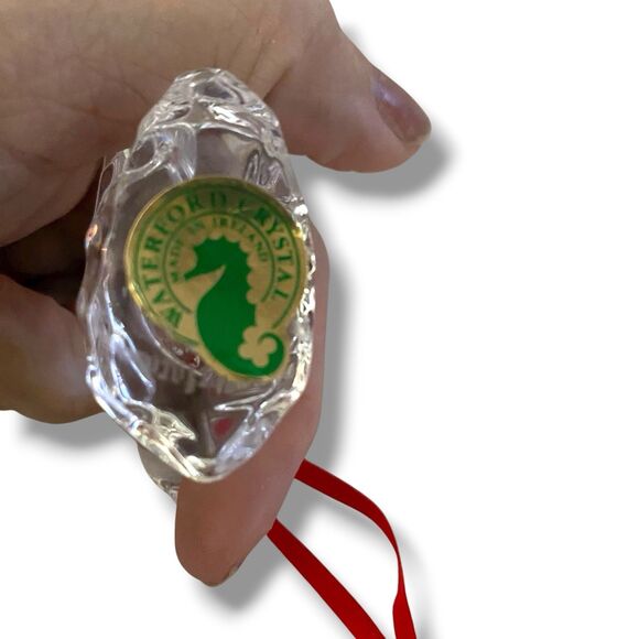 WATERFORD CRYSTAL 1996 12 DAYS OF CHRISTMAS TURTLE DOVE ORNAMENT MIB Collectible - Picture 6 of 7